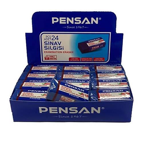 Pensan S�nav Silgisi Mavi PSS-24M-(24 l�)