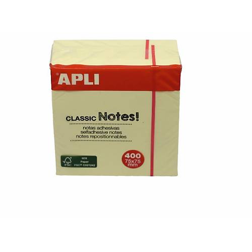 Apl� Yap��kanl� Not Ka��d� Classic 400 YP 75x75 K�p 11597