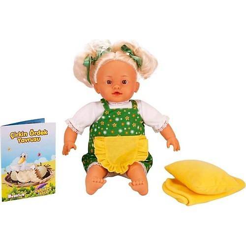 Sunman Bebelou Uykudan �nce Dolgu Masal Anlatan Bebek �irkin �rdek Yavrusu 40 Cm.