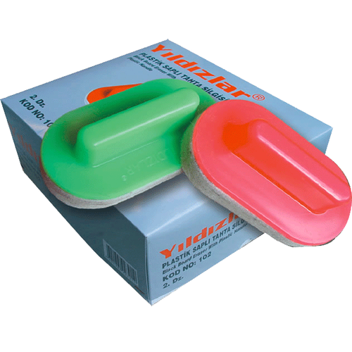 Y�ld�zlar Yaz� Tahtas� Silgisi Plastik Sapl� 102---24 L�