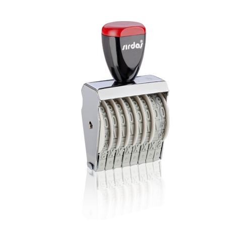 S�rda� Numarat�r Elle �evirmeli 8 Hane 9 MM 1598