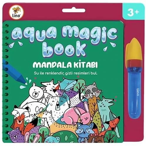 Lino Sihirli Boyama Kitab� Aqua Magic Book Mandala TFL-1003