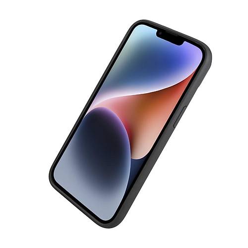 Bouletta Apple iPhone 14 Plus Uyumlu Deri Standl Arka Kapak CZ7