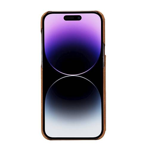 Bouletta Apple iPhone 14 Pro Max Uyumlu Deri Klf UBW TN11