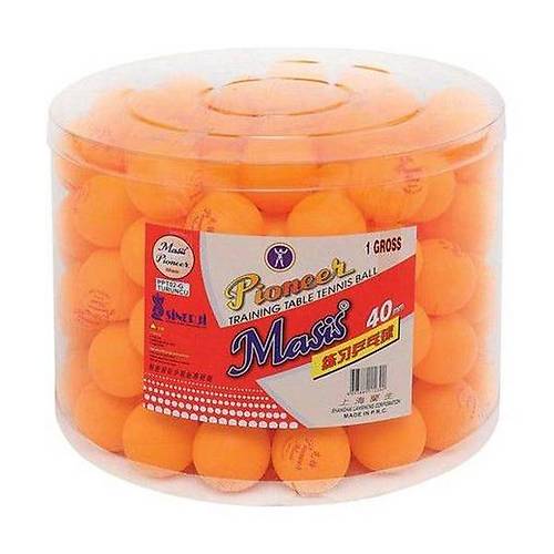 Masis Pin Pon Topu Pioneer 40 MM Renkli PPT03-G  ( 144 adet  )