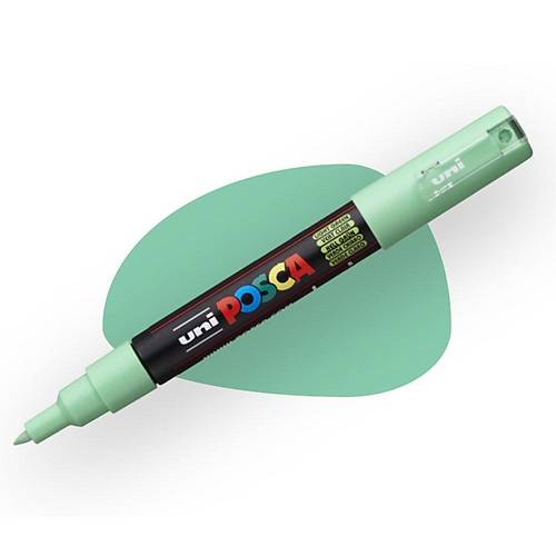 Uni-Ball Posca 0.7 Su Bazl� Poster Mark�r� A.Ye�il N PC-1M