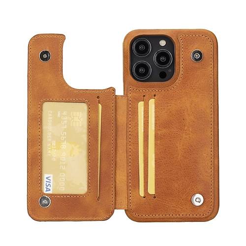 Bouletta Apple iPhone 14 Pro Max Uyumlu Deri Klf UBW TN11
