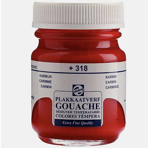 Talens Guaj Boya 16 ML Carmine (K�rm�z�) 318--10 LU