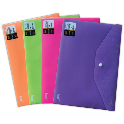 Sensho ��t��tl� Dosya Desenli A4 Ye�il (sadece ye�il 12 li)