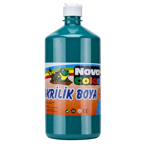 Nova Color Akrilik Boya 1 KG Ye�il NC-224
