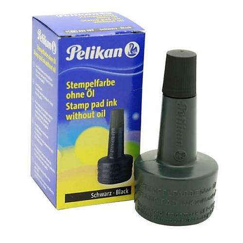 Pelikan Istampa M�rekkebi 28 ML Siyah 351197 ( 10 adet  )