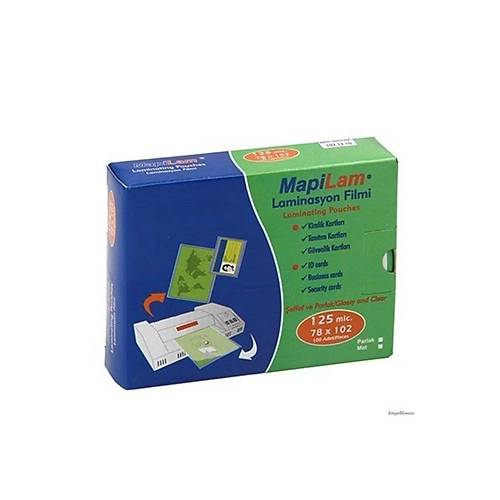 Mapi Laminasyon Filmi Parlak 78x 102 125 MIC (100 L�) 102 12 10