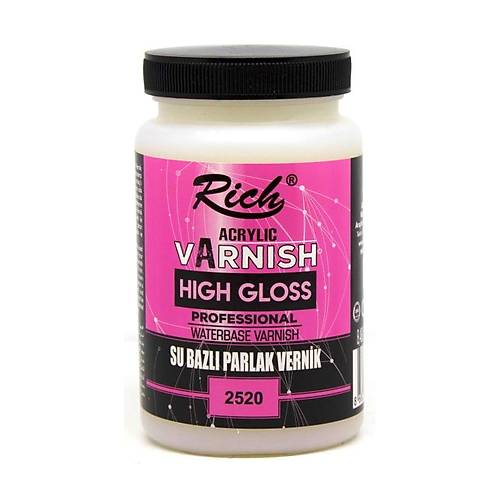 Rich Vernik Su Bazl� Parlak High Gloss 250 CC Kavanoz 250-2520