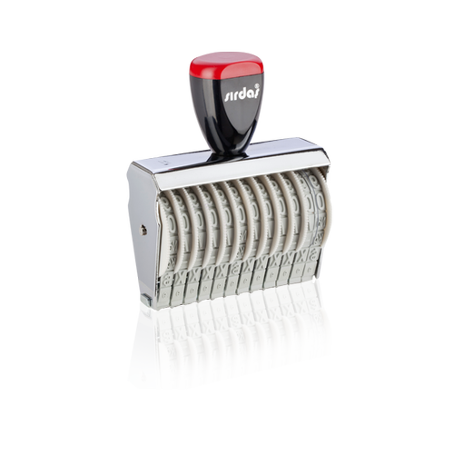 S�rda� Numarat�r Elle �evirmeli 12 Hane 9 MM 15912