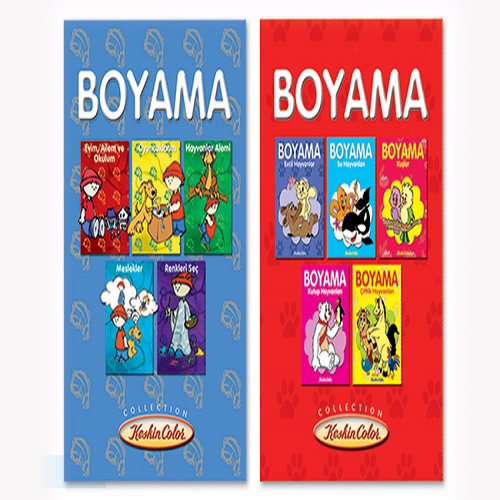 Keskin Color Boyama Kitab� Ciltli Kar���k 20x28