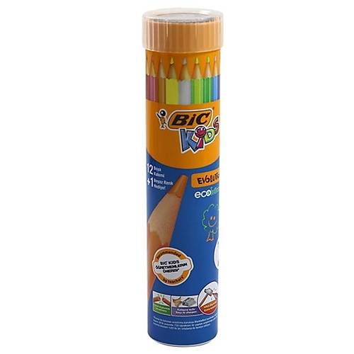 Bic Kuru Boya Evolution Metal T�p 12+1 958191
