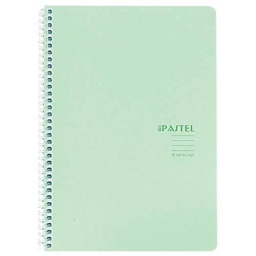 Keskin Color Plastik Kapak Spiralli Pastel Note Defter 17x24 80 YP �izgili  (6 l�)327751-99