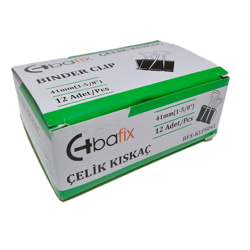 Bafix K�ska� (Klips) �elik 41 MM Bfx-Klps041