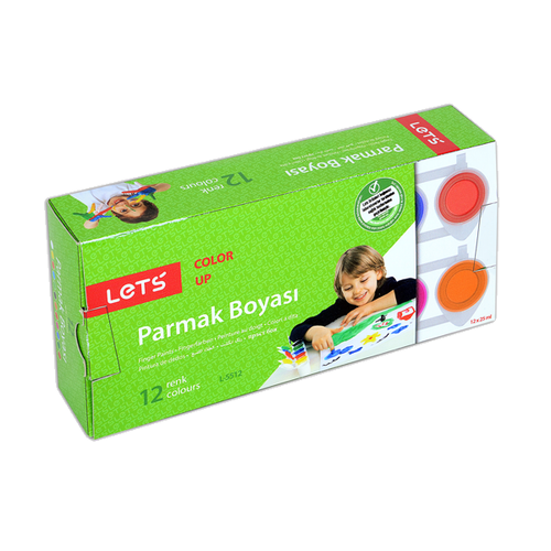Lets Parmak Boyas� 25 ML 12 Renk L-5512