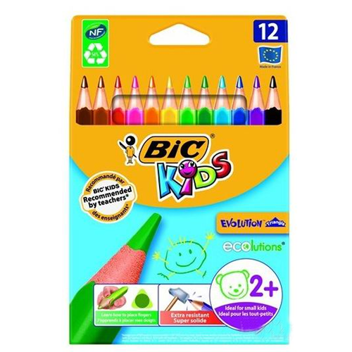Bic Kuru Boya Evolution ��gen Jumbo Metal T�p  12+1 958192