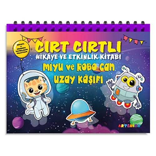 Miyu Ve Robo Can Uzay Kaifi - Crt Crtl Hikaye ve Aktivite Kitap Serisi