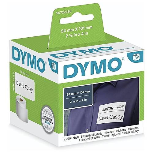 Dymo Label Witer Etiketi Adres 220 L� 101x54 MM Beyaz 99014 S0722430