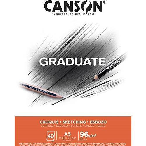 Canson Eskiz Blo�u Graduate Croqu�s 40 Syf A5 96 GR