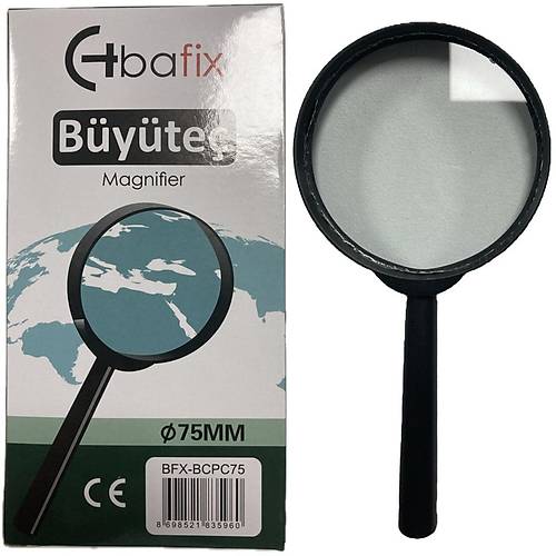 Bafix B�y�te� Cam Plastik �er�eveli 75 MM BFX-BCPC75