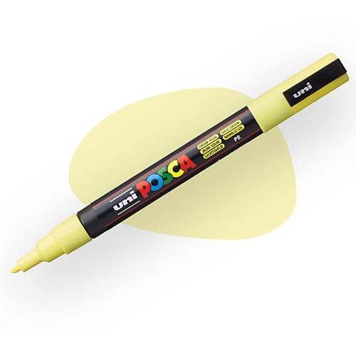 Uni-Ball Posca 0.9-1.3 Su Bazl� Boyama Mark�r� G�ne� Sar�s�n PC-3M