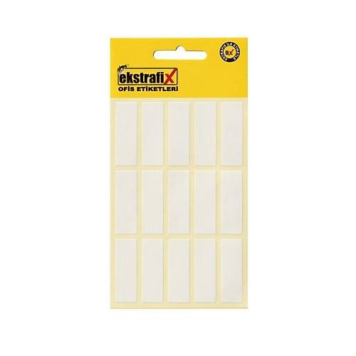 Ekstrafix Ofis Etiketi 56x37 MM 10 Lu Beyaz SC-005 B
