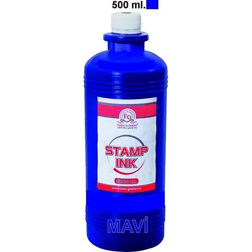 Factory Istampa M�rekkebi 500 ML Mavi