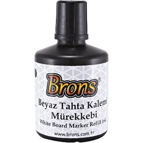 Brons Tahta Kalem M�rekkebi 100 CC Siyah BR-353-6-LI-PKT