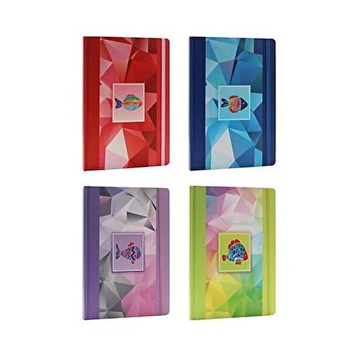 Keskin Color Ciltli Lastikli Ksmet Defter 17x24 96 YP Dz 415980-99