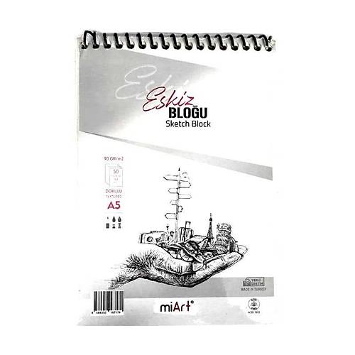 Miart Eskiz Defteri A5 90 Gr 50 YP