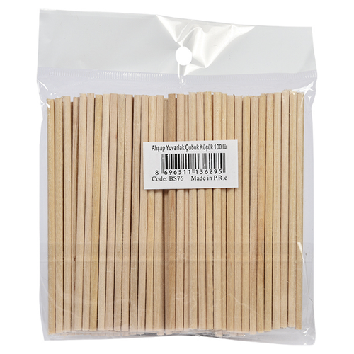 S�dor Dil �ubu�u Ah�ap Yuvarlak K���k 100 L� BS76