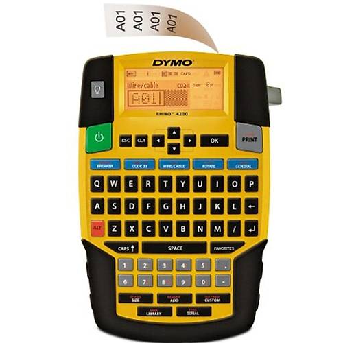 Dymo Ki�isel Etiket Makinesi Rhino Pro 4200 End�striyel S0955990