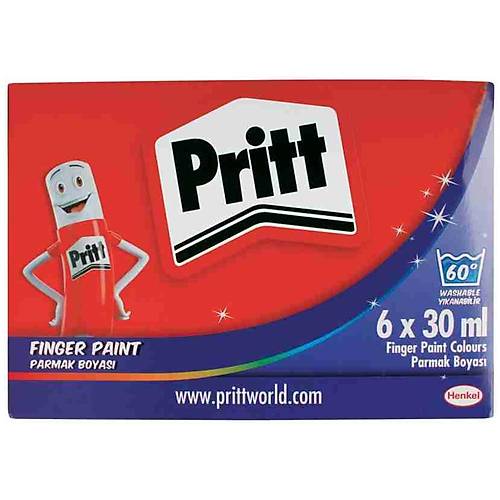 Pritt Parmak Boyas� 30 ML 6 Renk 1221355