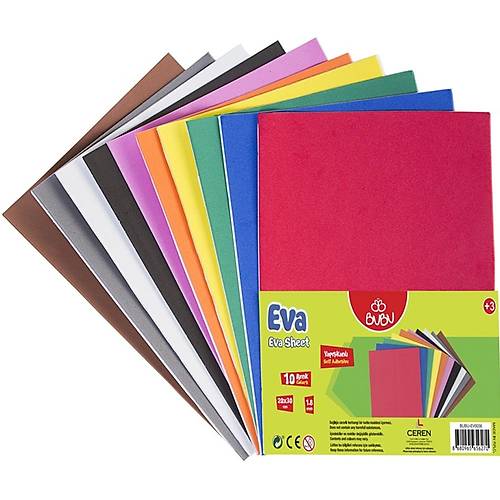 Bu-Bu Eva Yap��kanl� 20x30 Cm 10 Renk BUBU-EV0036