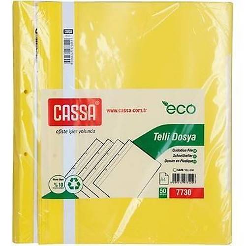Cassa Telli Dosya Plastik Eco A4 Sar� 7730