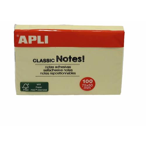 Apl� Yap��kanl� Not Ka��d� 75x50 10971