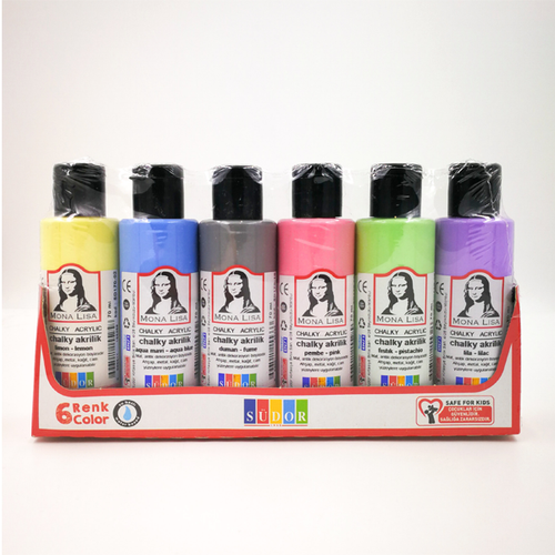 Mona Lisa Akrilik Boya �i�e 6 LI 70 ML SD1006