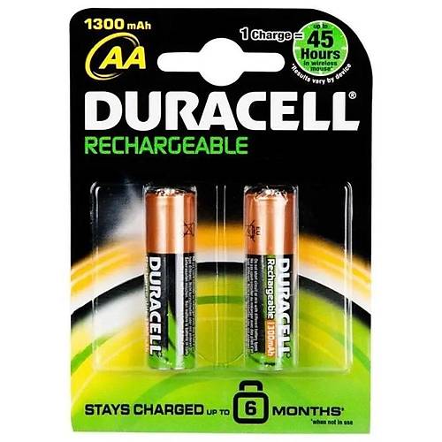 Duracell �arjl� Kalem Pil (AA) 1300 MAH 2 L�