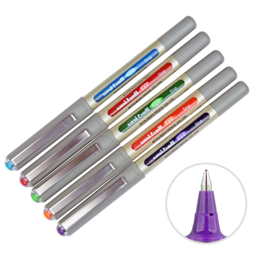 Uni-Ball Roller Kalem Eye Fine Bilye U� 0.7 MM 5 Li Kar���k Renk UB-157