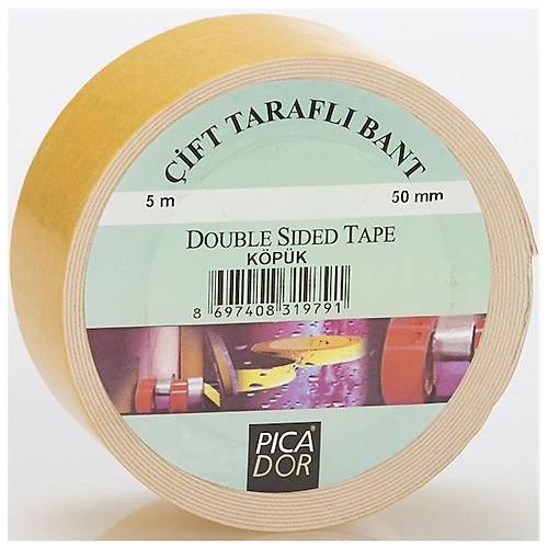Picador �ift Tarafl� Bant Pe K�p�k Hotmelt Ask�s�z 5x50 MM 4301
