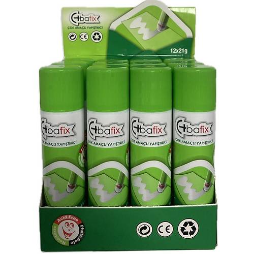 Bafix Stick Yap��t�r�c� 21 GR BFX-2112DW-12-PKT