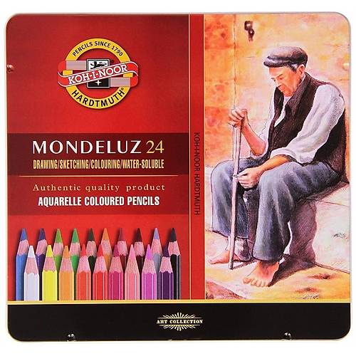 Koh-I Noor Set Of Aquarell ColouRed Pencils 3724 24