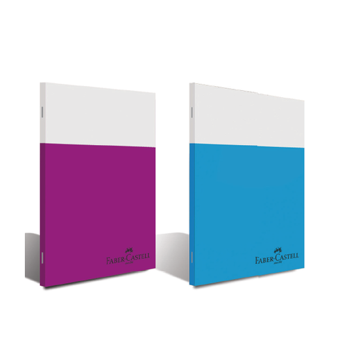 Faber-Castell Kaye Defter ( 12 adet ) Smart Plastik Kapak izgili 60 YP A4 5075000165 