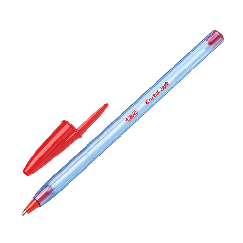 Bic Tkenmez Kalem Cristal Soft 1.0 MM Bilye U Krmz- ( 50 Li Kutu ) 918520