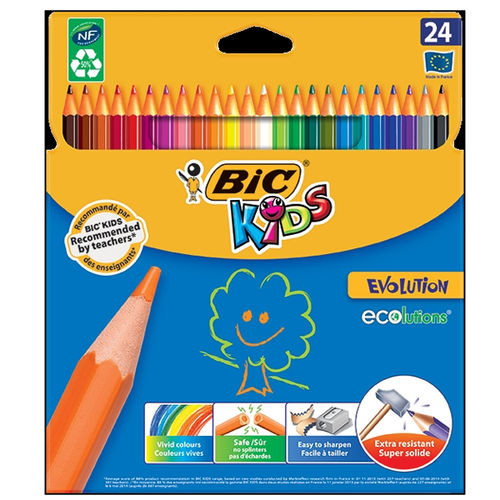 Bic Kuru Boya Evolut�on 24 L� 937515