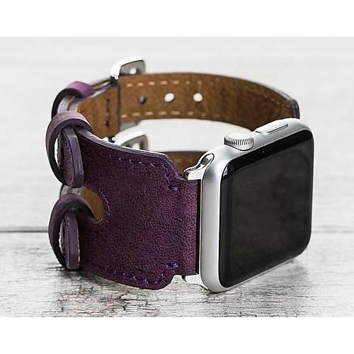 Apple Watch Uyumlu Deri Kordon 38-40-41mm Cuff DB G7